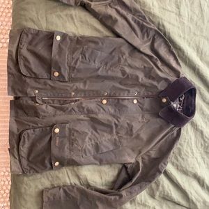 J Crew x Barbour Sylkoil Ashby Jacket Medium